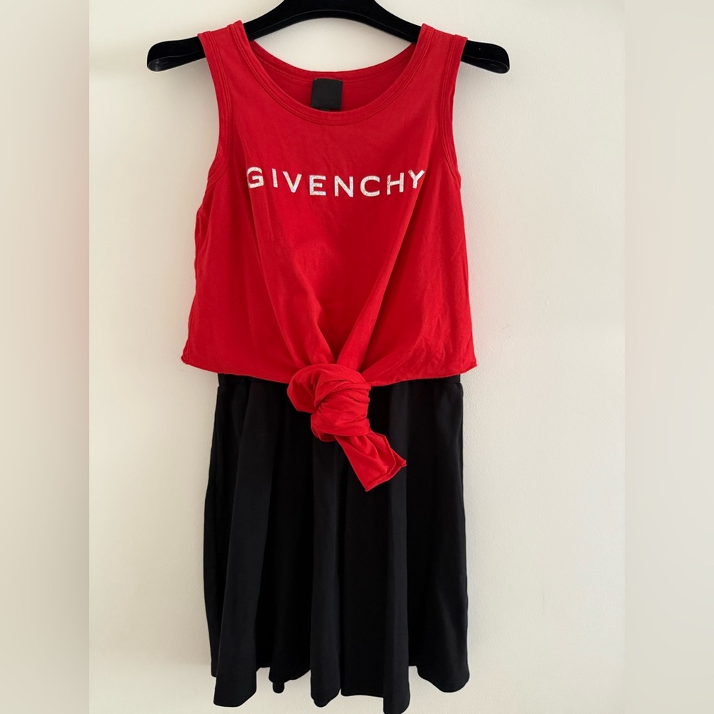 Givenchy Red Top with Black Label